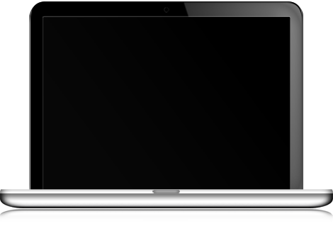 Laptop with web page captures