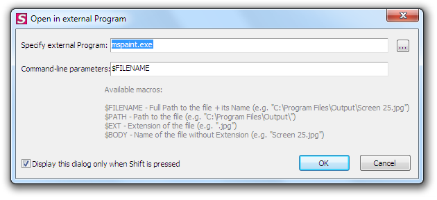 FireShot Pro Export dialog